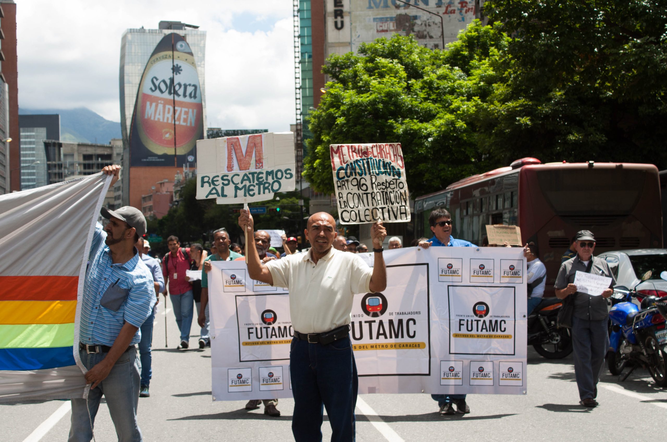 Trabajadores del metro