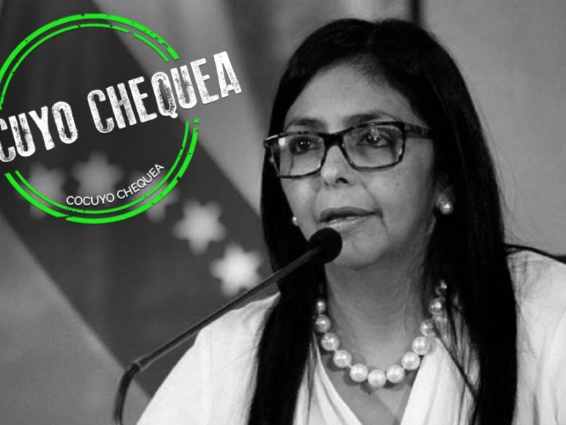 Delcy ONU cocuyo chequea