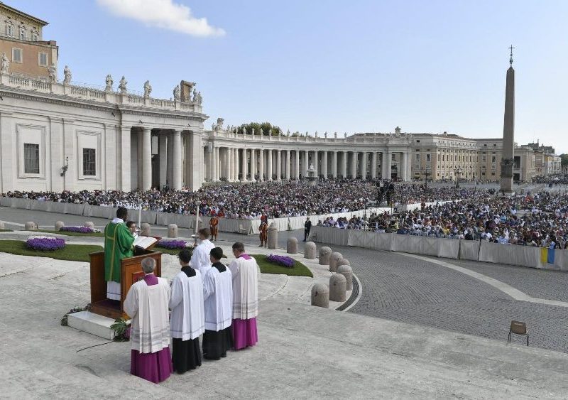 El papa Francisco pidió al mundo recuperar la humanidad