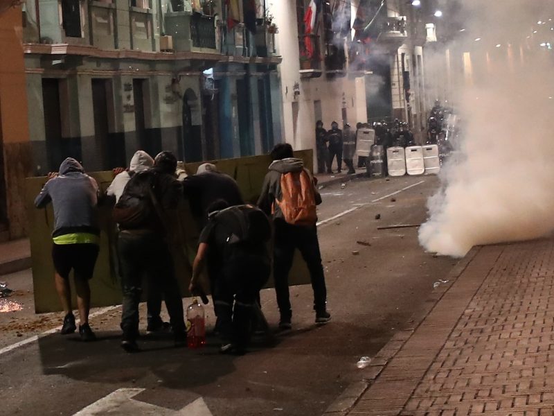 Las protestas en Ecuador se incrementaron y la Corte Constitucional se pronunció este lunes 7 de octubre