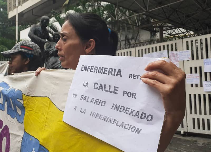 enfermeros protestan en el jm