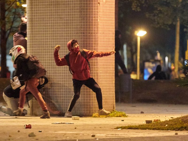 Por quinto día consecutivo hubo protestas y disturbios en Cataluña