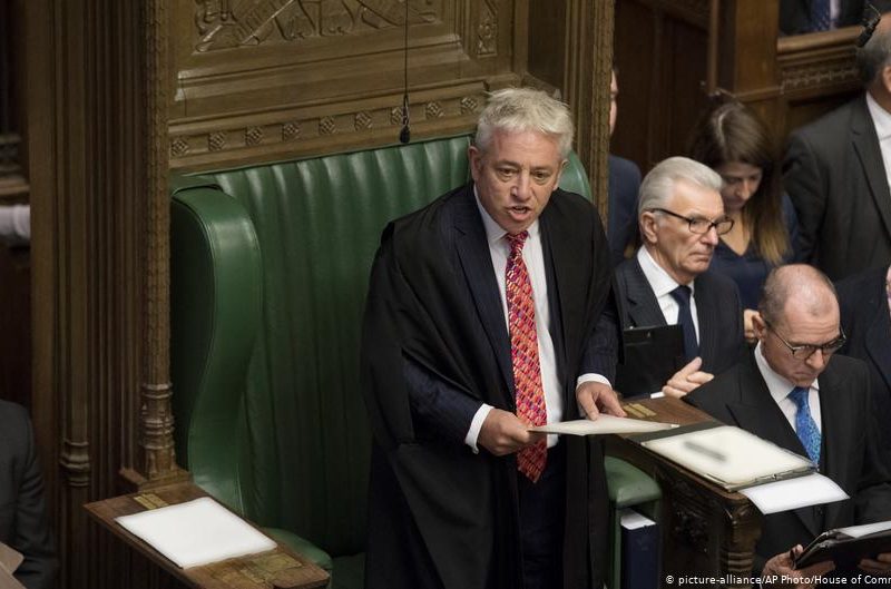 El presidente del Parlamento británico rechazó la petición de Boris Johnson
