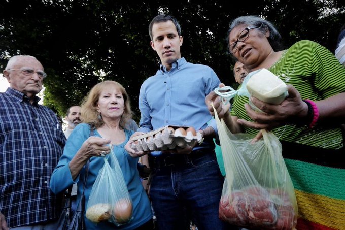 guaido pide acompañar protestas gremiales