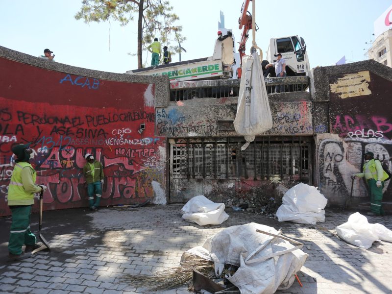 La Plaza Italia es la llamada zona cero de las protestas chilenas