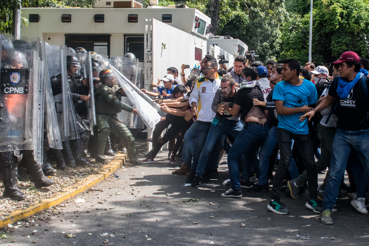 protesta ucv 14 noviembre
