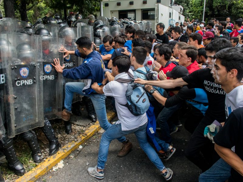 protesta ucv 14 de noviembre