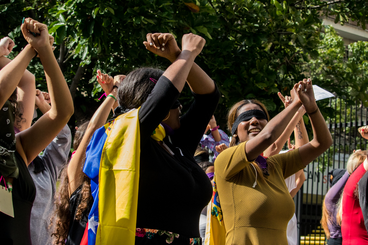 feministas protesta caracas