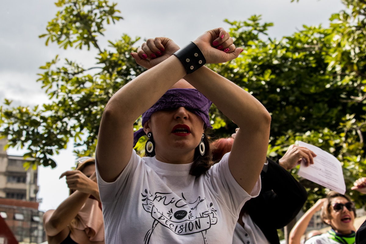 feministas caracas protesta