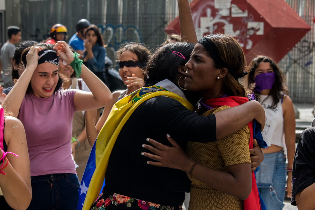 feministas protesta caracas