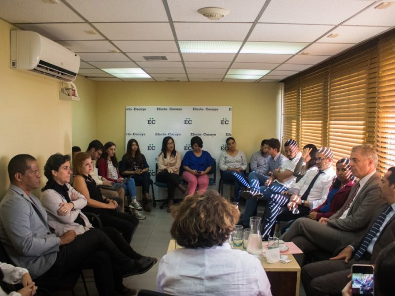 Embajadores de Alemania y Francia compartieron con la redacción de Efecto Cocuyo