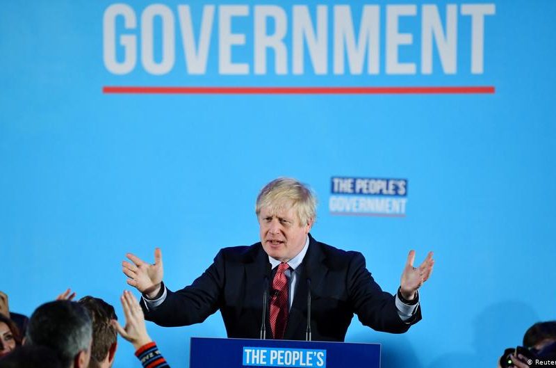 Boris Johnson obtuvo una victoria por mayoría absoluta en Reino Unido