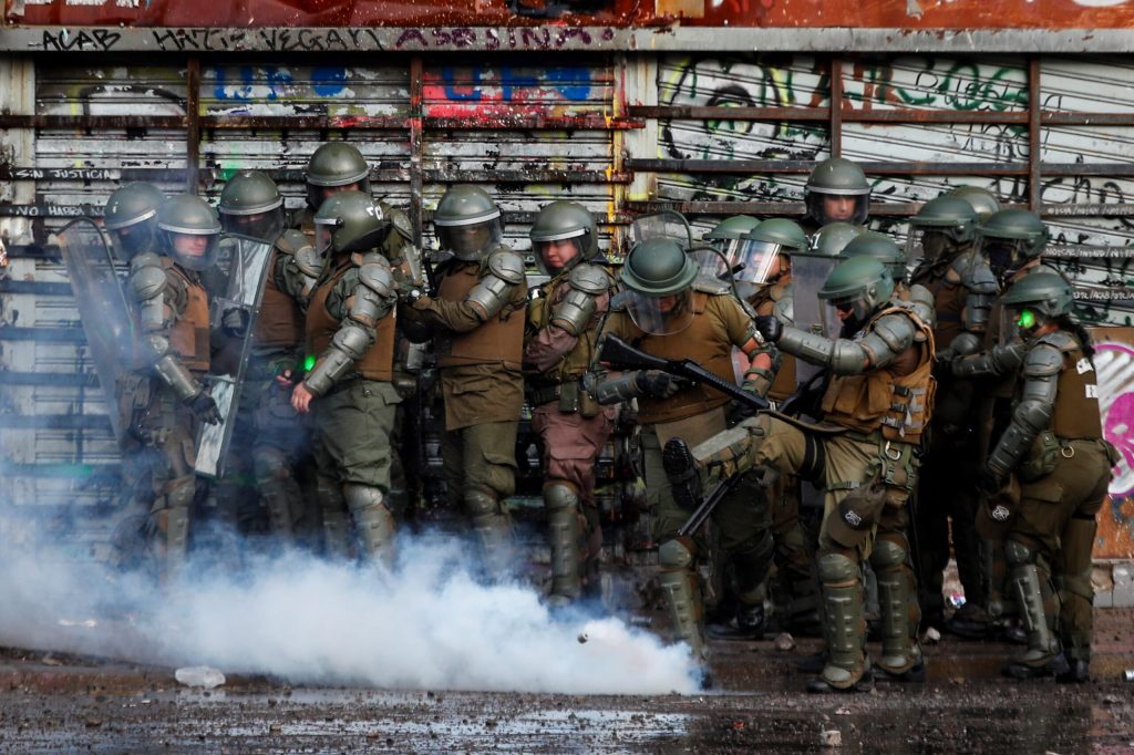 La ONU condenó el uso de armas letales contra los manifestantes en Chile