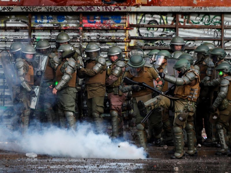La ONU condenó el uso de armas letales contra los manifestantes en Chile