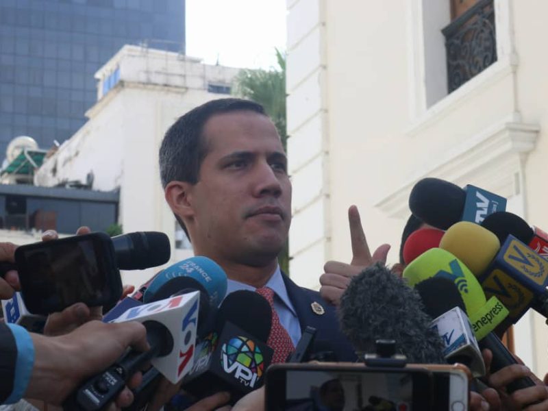 Juan Guaidó dijo que dictadura pretende aniquilamiento de la AN