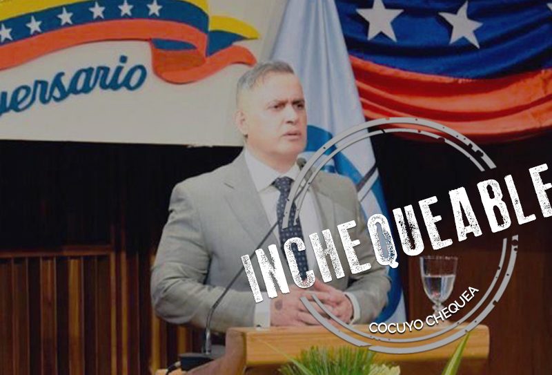 Cifras presentadas por Tarek William Saab son inchequeables