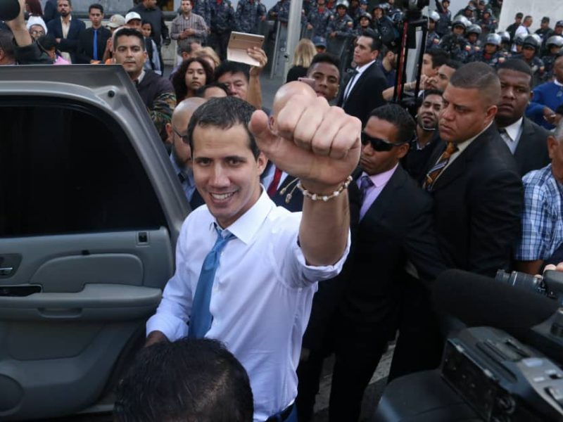 Juan Guaidó dijo que todavía Venezuela no tiene Parlamento instalado