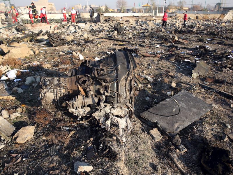 Avion ucraniano iran