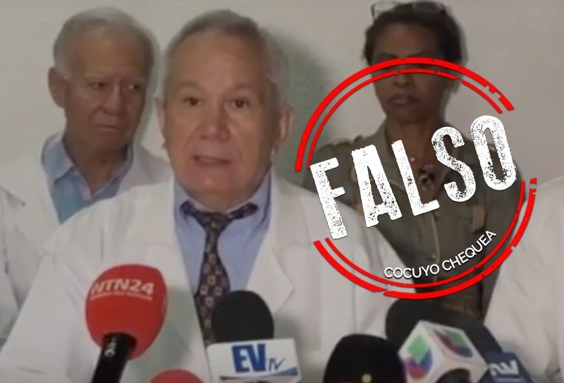 Es falso que mueran 1.500 personas diarias en los hospitales