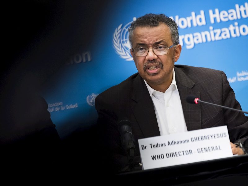 Director general de la OMS: El fin de la pandemia ya está a la vista