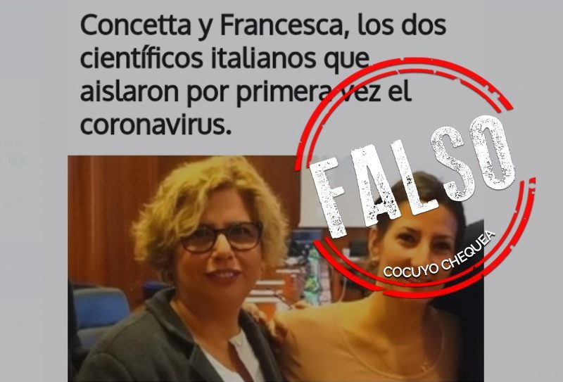 Científicas italianas no fueron las primeras en aislar el coronavirus en Europa #Datoscoronavirus
