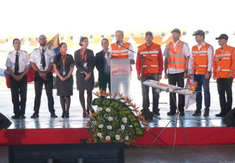 Colombia no puede autorizar ingreso del primer vuelo de Conviasa por sanciones de la OFAC