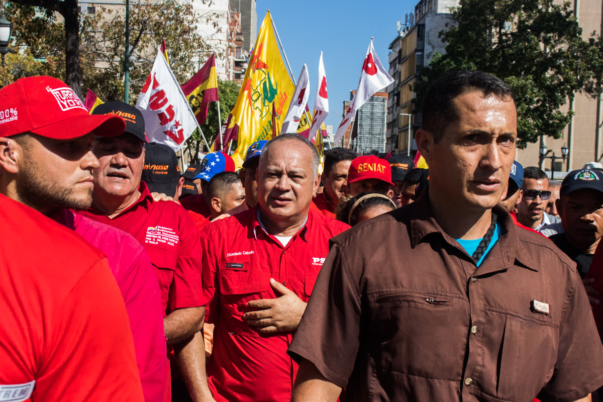 marcha chavista conviasa