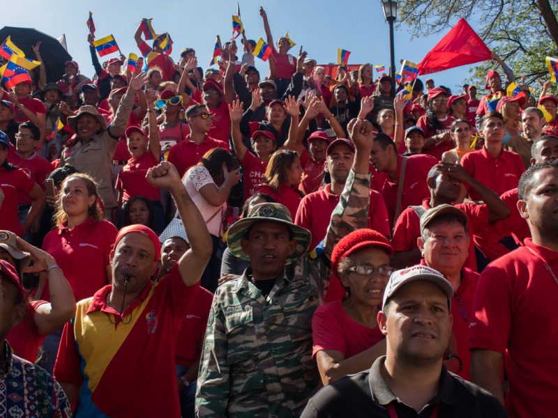 marcha chavista conviasa