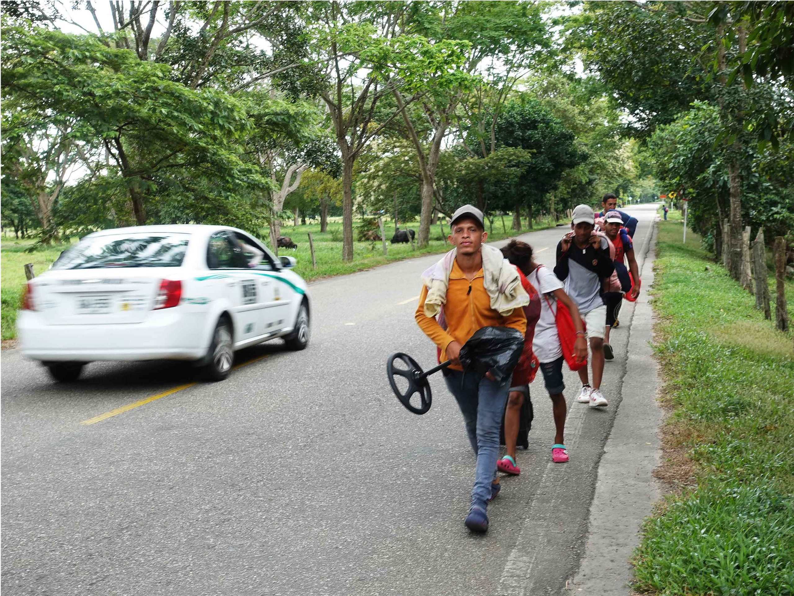 Los migrantes venezolanos viven en situación precaria en Arauca