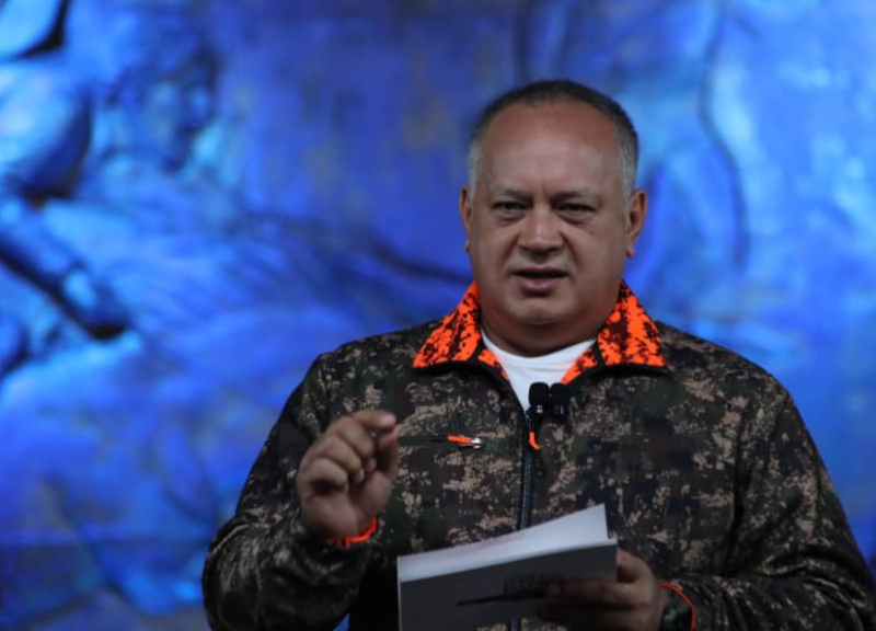 Cabello acusa al tío de Guaidó de traer C4 a Venezuela