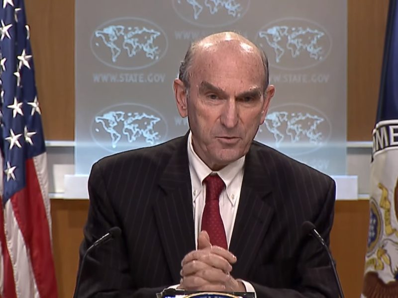 Elliott Abrams prometió más presión contra Nicolás Maduro