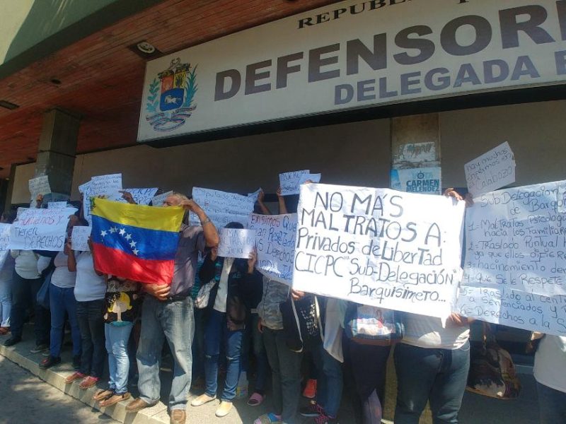 OVP denuncia que 200 presos iniciaron huelga de hambre en Cicpc-Lara