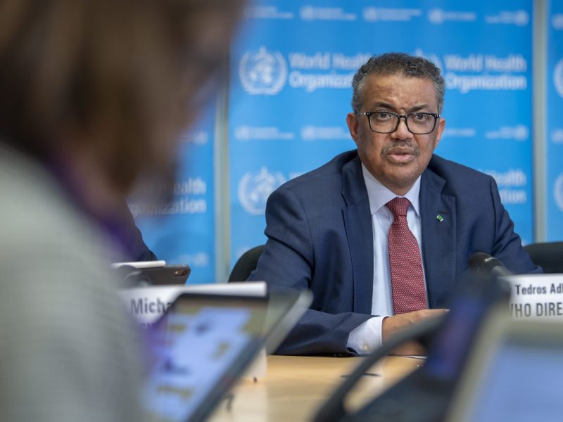 OMS prevé llegar a 100.000 contagiados de coronavirus este fin de semana
