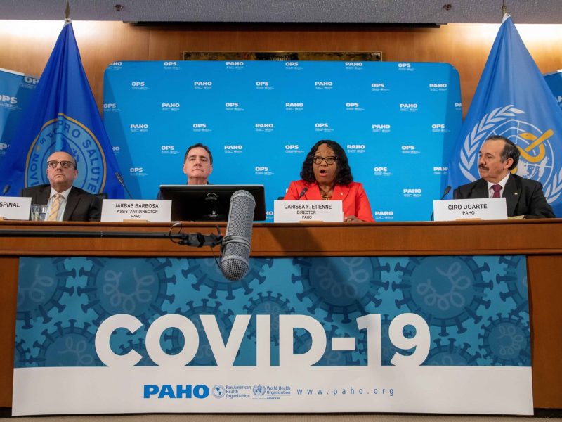 OPS enviará equipos a Venezuela, Haití y Honduras por el coronavirus