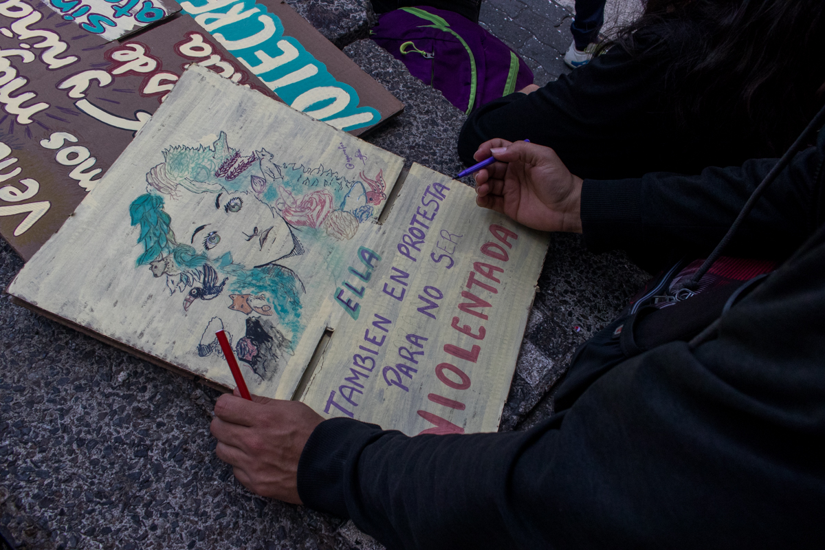 protesta dia de la mujer