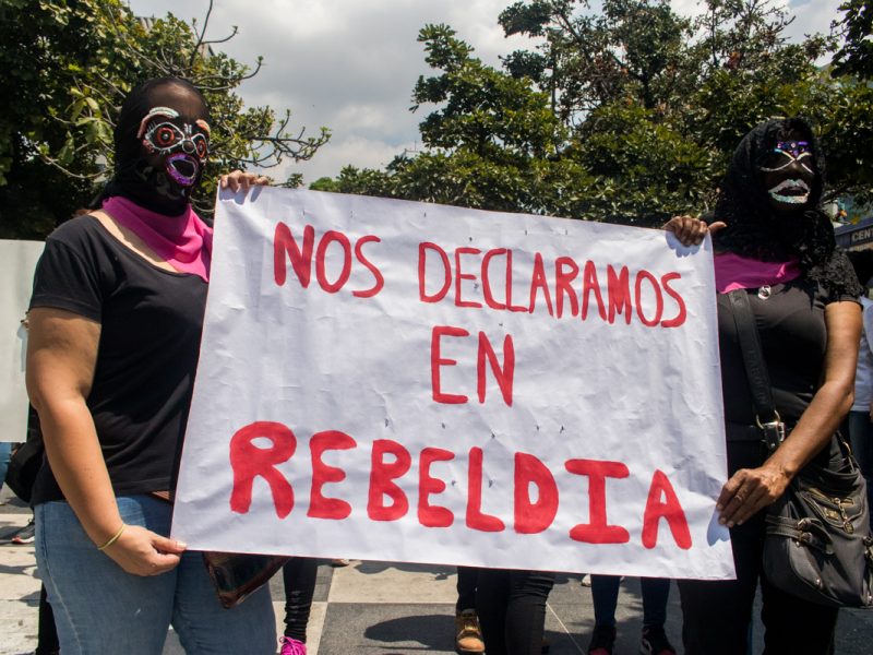 protesta dia de la mujer