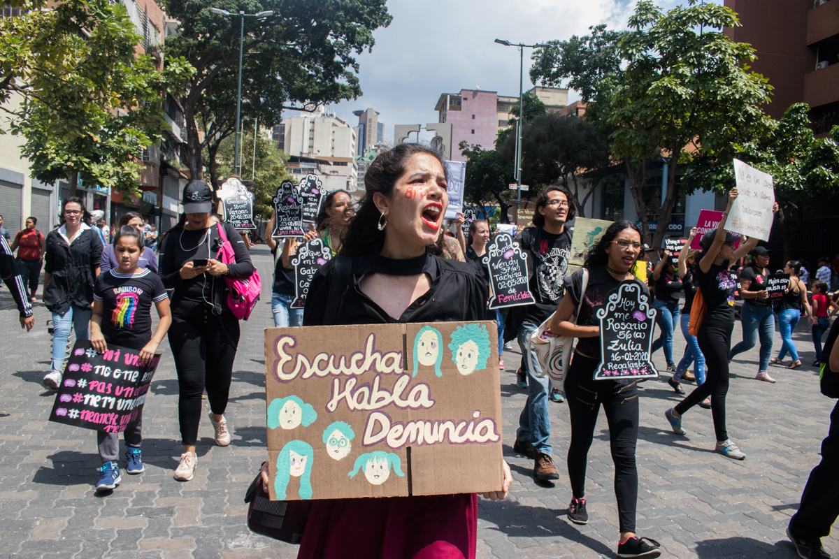 protesta dia de la mujer