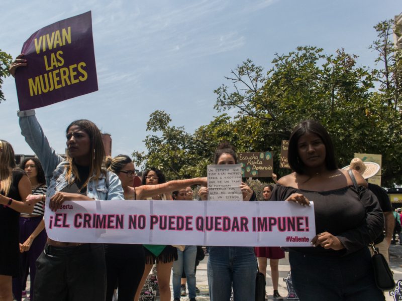protesta dia de la mujer