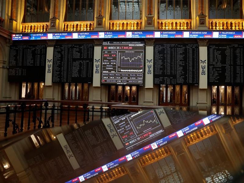 Bolsas europeas caen pese al rebote de Wall Street y del petróleo