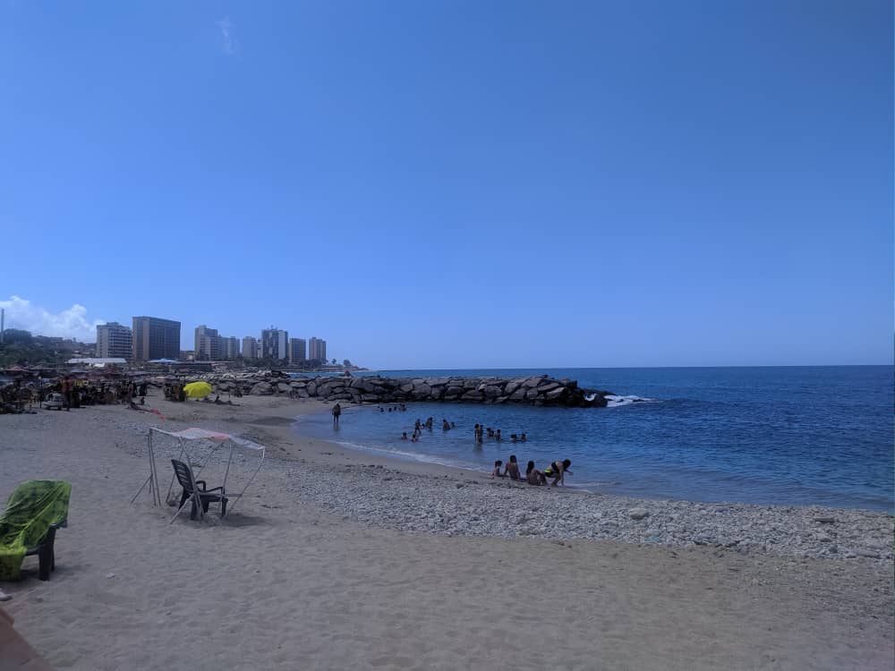 bañistas