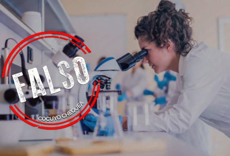 Es falso que el coronavirus fue creado en un laboratorio como arma biológica