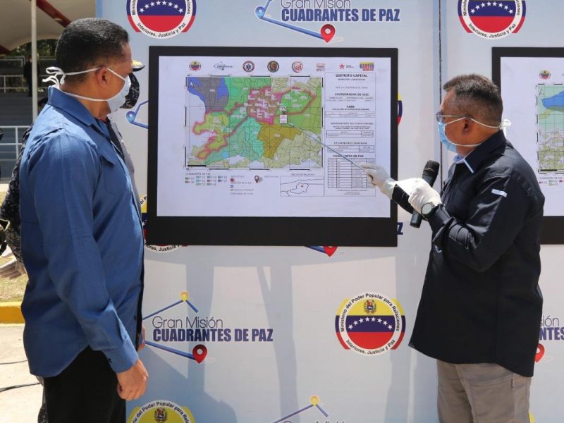 Reverol anuncia activación de cuadrantes de paz como respuesta al coronavirus
