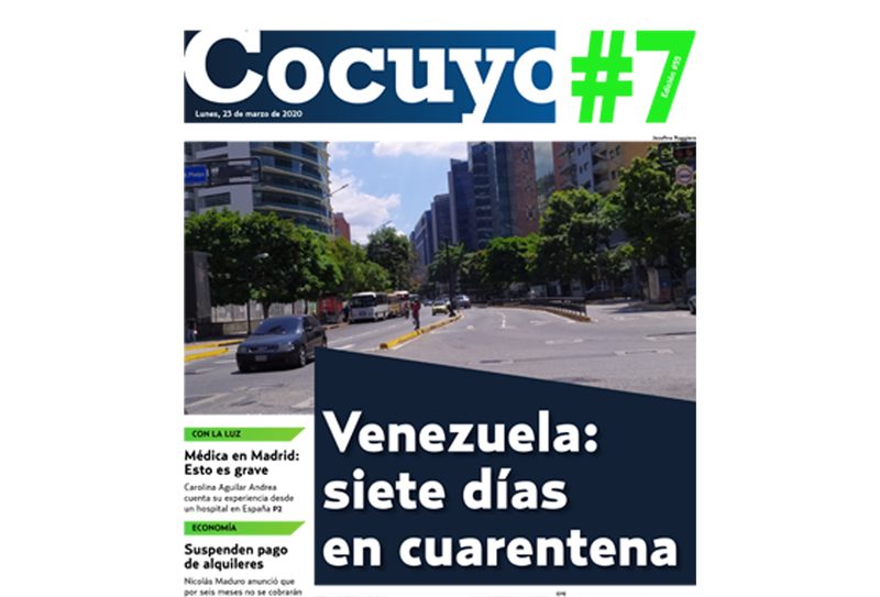 Venezuela: siete días en cuarentena, descarga el #Cocuyo7