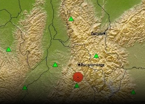 Temblor de 5,1 grados sacude el centro de Colombia