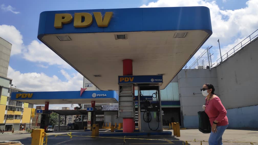 caracas combustible gasolina coronavirus covid-19 31 de marzo