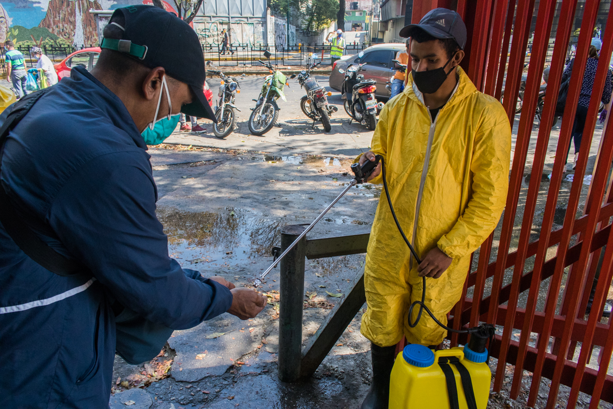 venezuela mercado desinfeccion manos