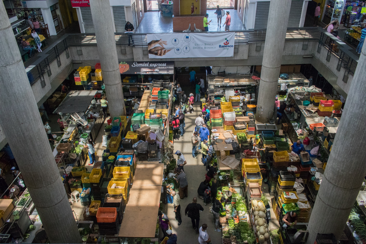 venezuela caracas mercado de chacao