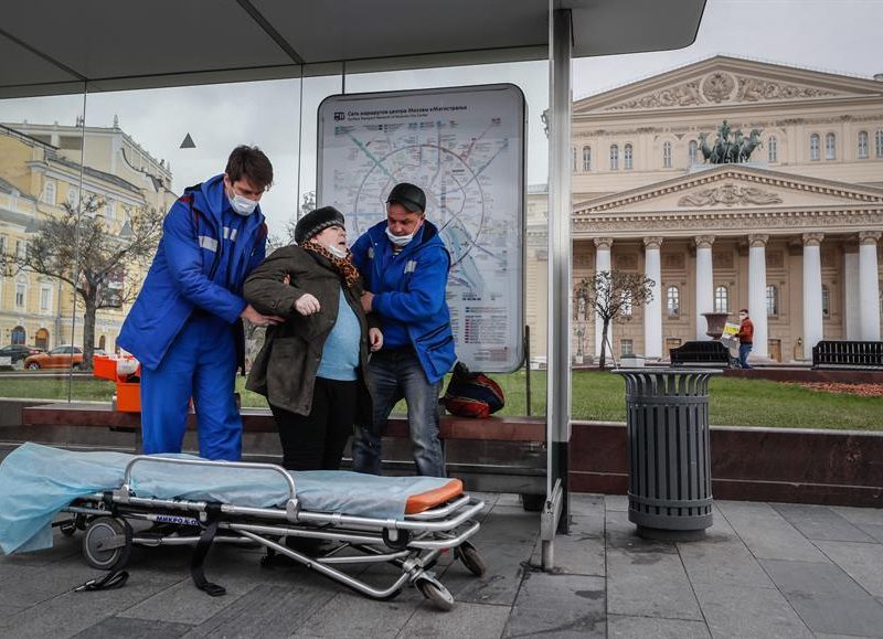 Putin afirma que el coronavirus se expande por toda Rusia