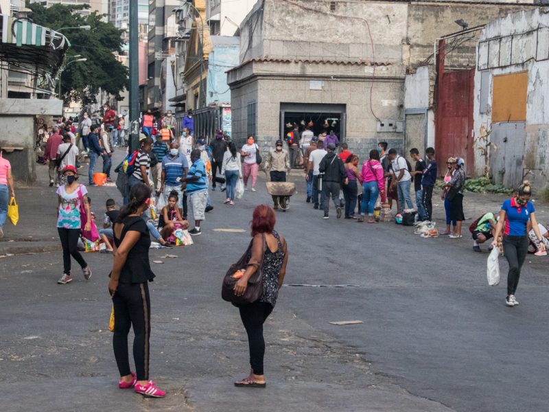 Avenida Baralt Mercado de Quinta Crespo 18 de abril
