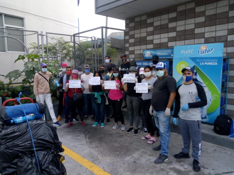 Guayaquil, venezolanos inician retorno